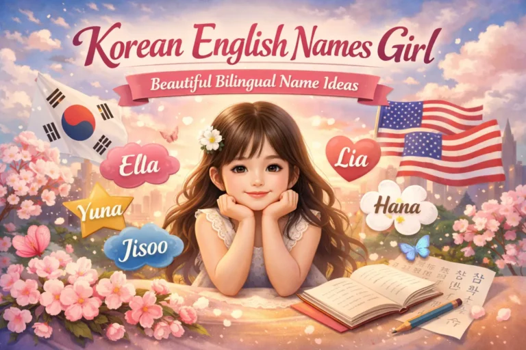 korean english names girl