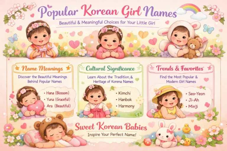 popular korean names girl