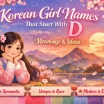 korean girl names that start with D