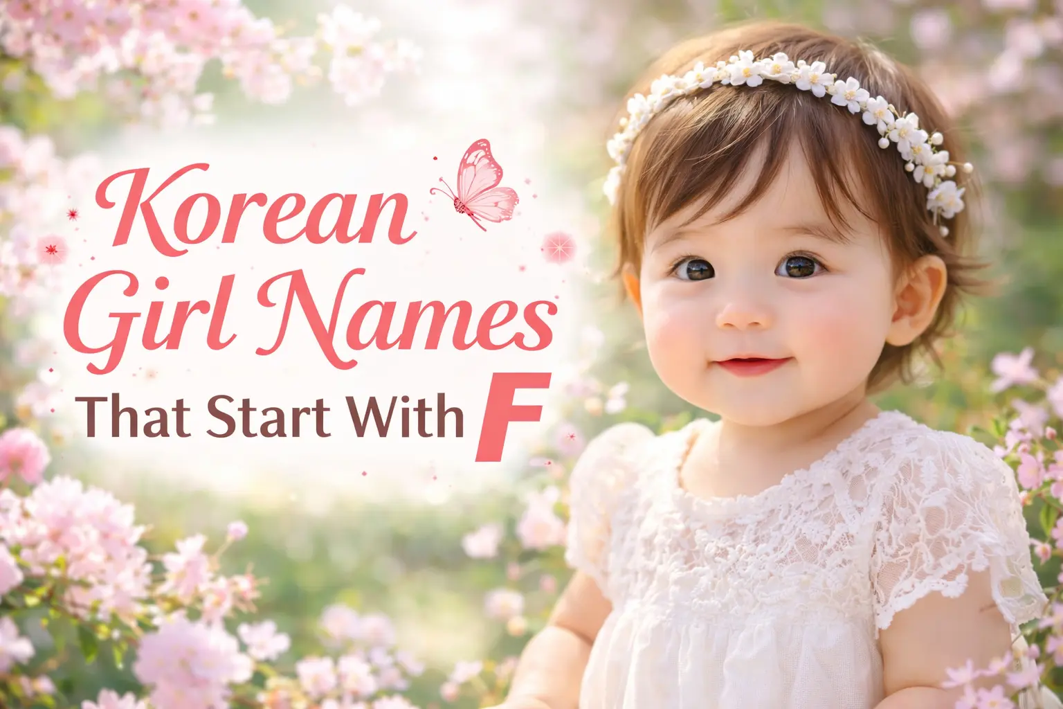 korean girl names that start with F