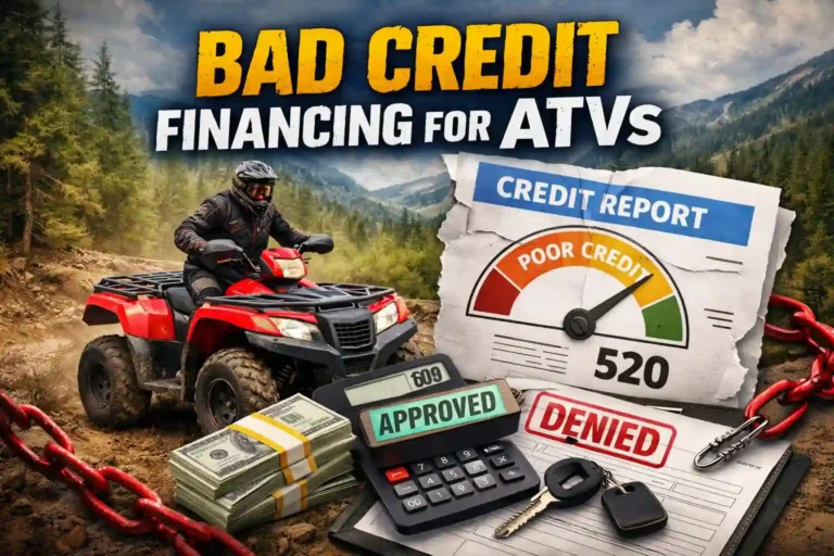bad credit financing for atv