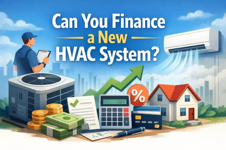can you finance a new hvac system