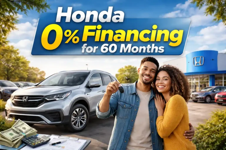 honda 0 financing for 60 months